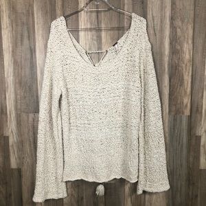 Free People Popcorn Pullover Sweater